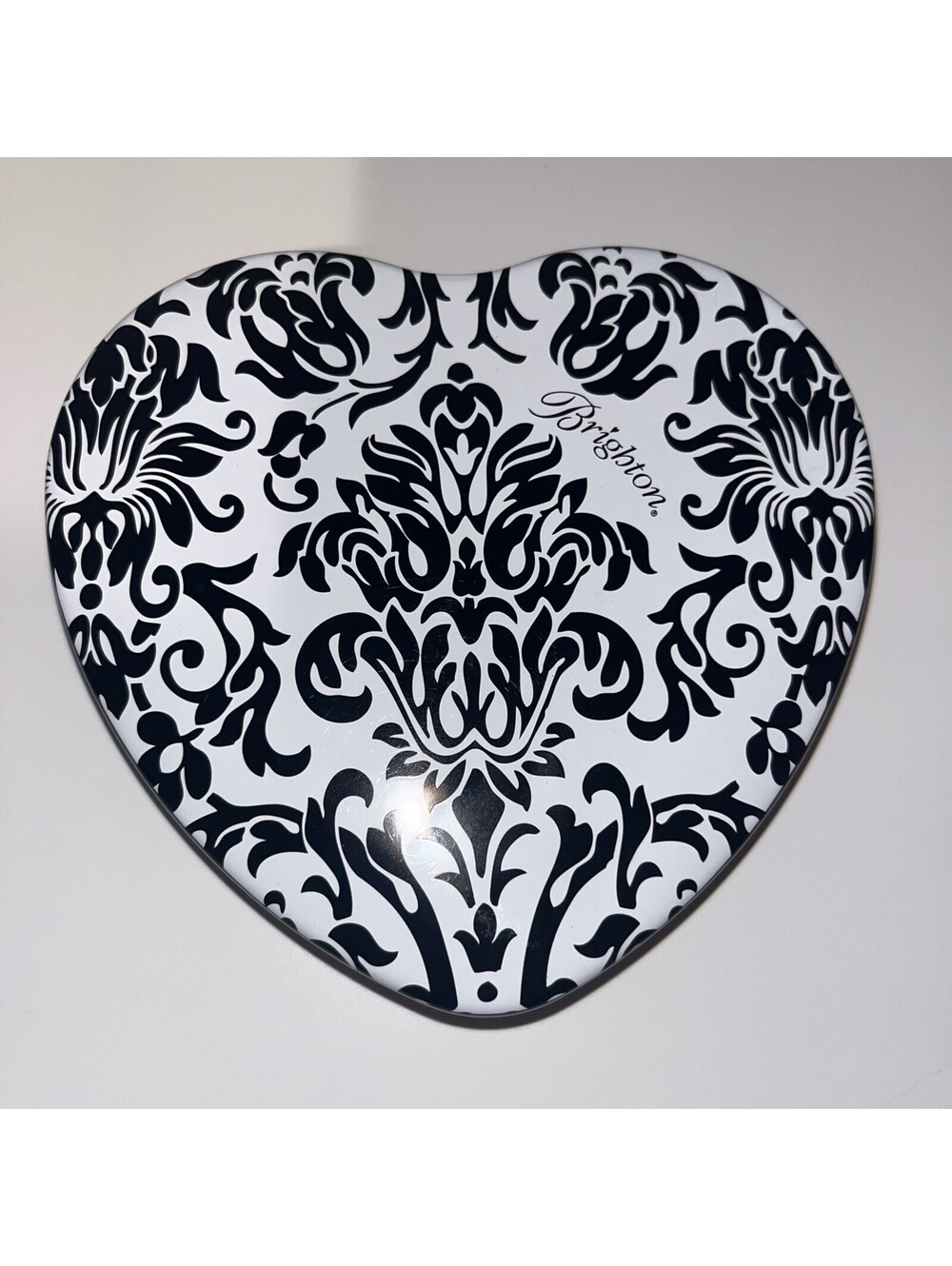 Brighton Heart Gift Box Tin - Black And White Authentic Brighton